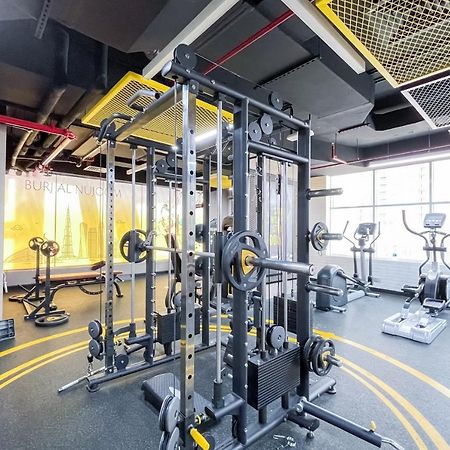 Bnbmehomes - Spacious Studio In Downtown Near Burj Khalifa - 1703 Dubaj Kültér fotó