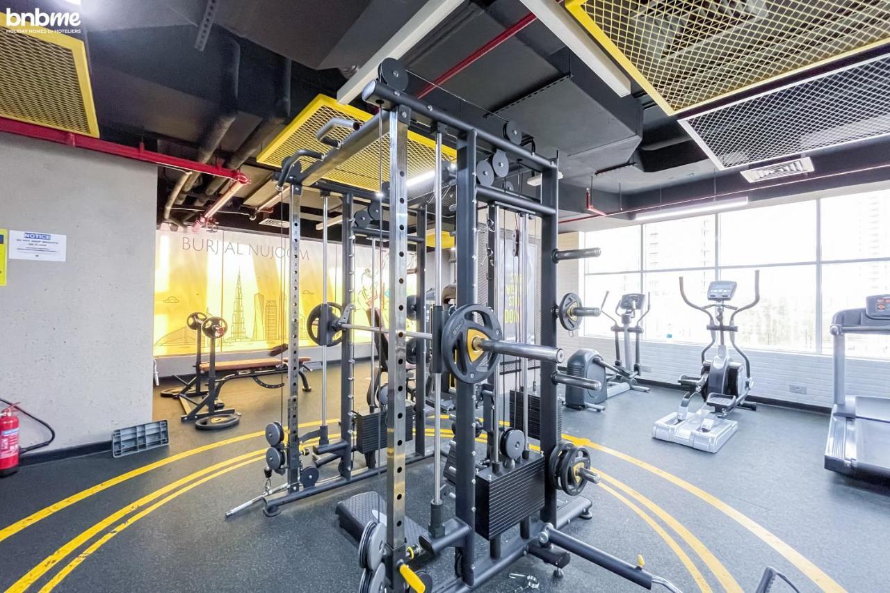 Bnbmehomes - Spacious Studio In Downtown Near Burj Khalifa - 1703 Dubaj Kültér fotó