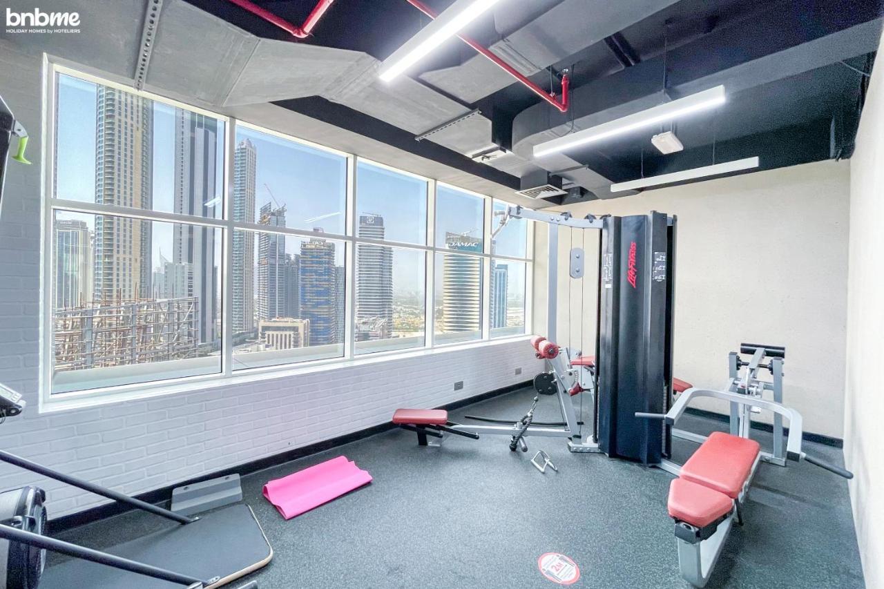 Bnbmehomes - Spacious Studio In Downtown Near Burj Khalifa - 1703 Dubaj Kültér fotó